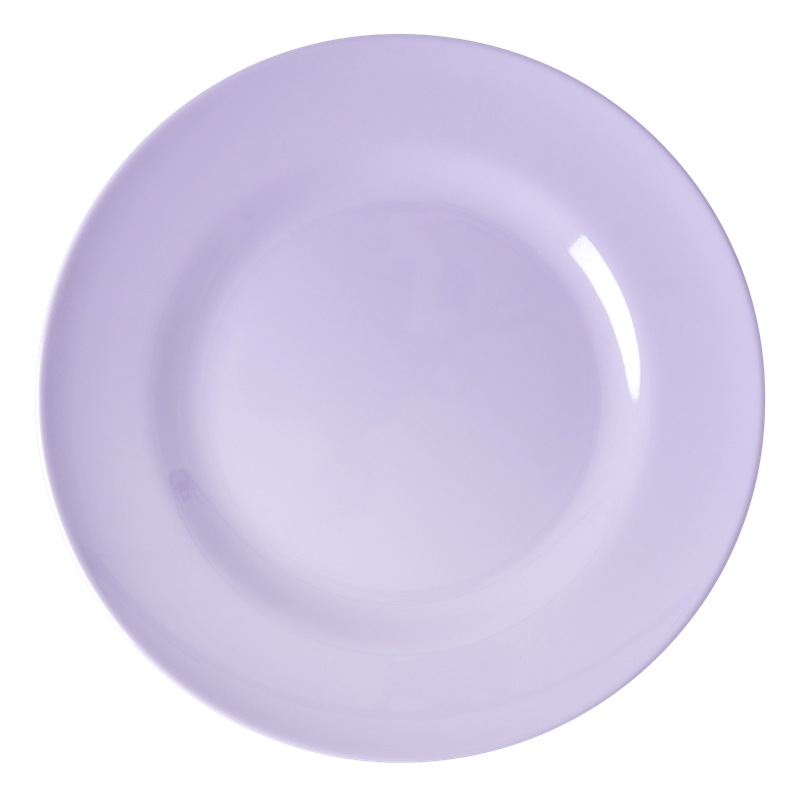 Soft Lavender Melamine Dinner Plate Rice DK