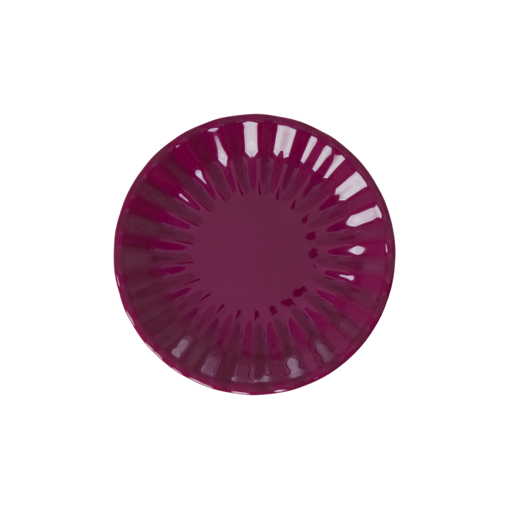 Soft Plum Melamine Cake Plate By Rice DK