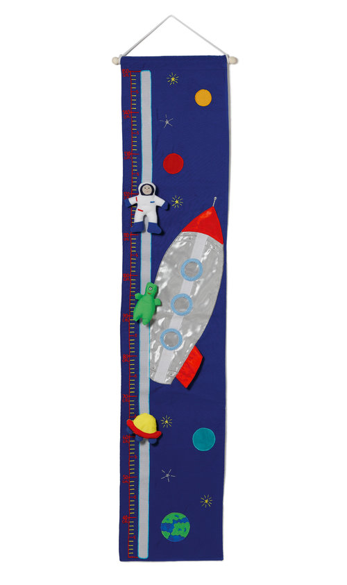 Children Height Chart Space Theme Oskar & Ellen