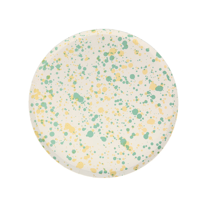 Speckled Print Paper Side Plates Set of 8 Meri Meri