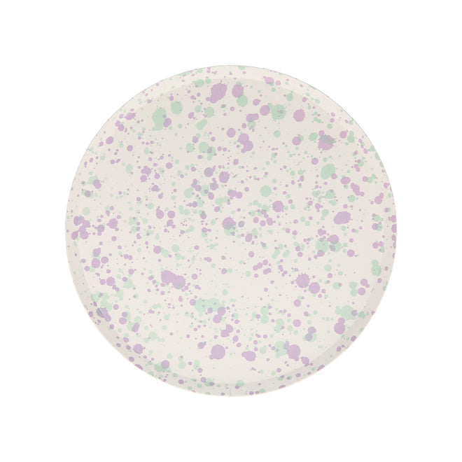 Speckled Print Paper Side Plates Set of 8 Meri Meri