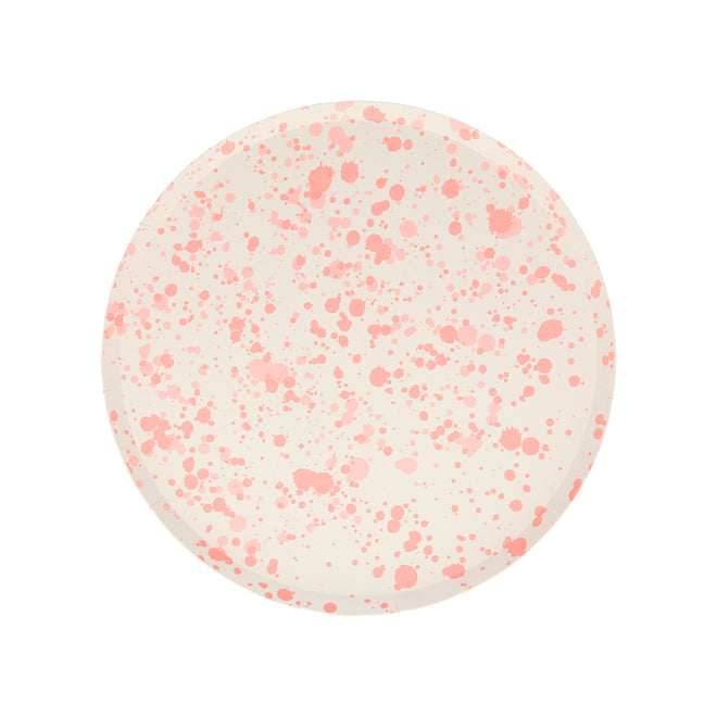 Speckled Print Paper Side Plates Set of 8 Meri Meri