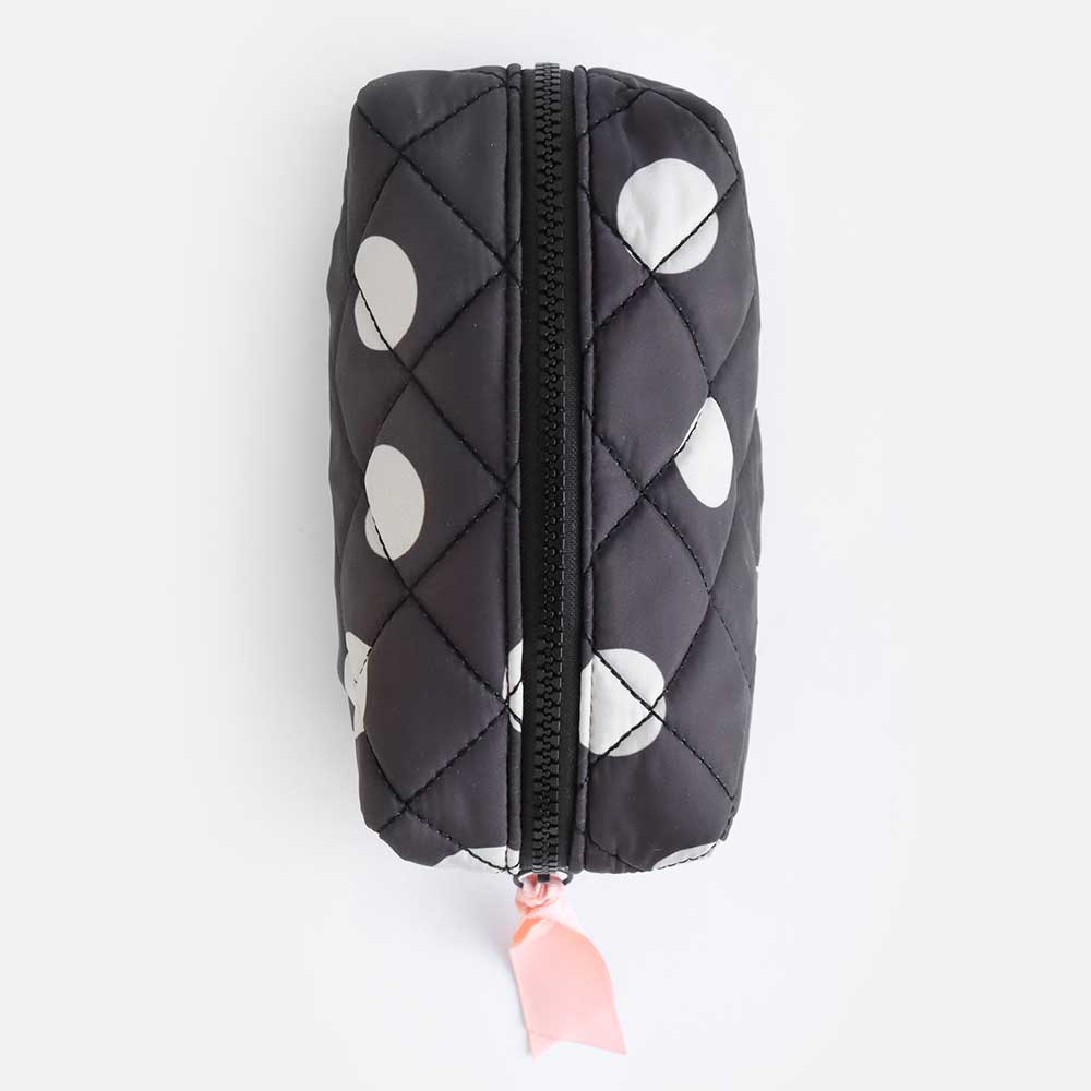 Charcoal Spot Cosmetic Bag By Caroline Gardner