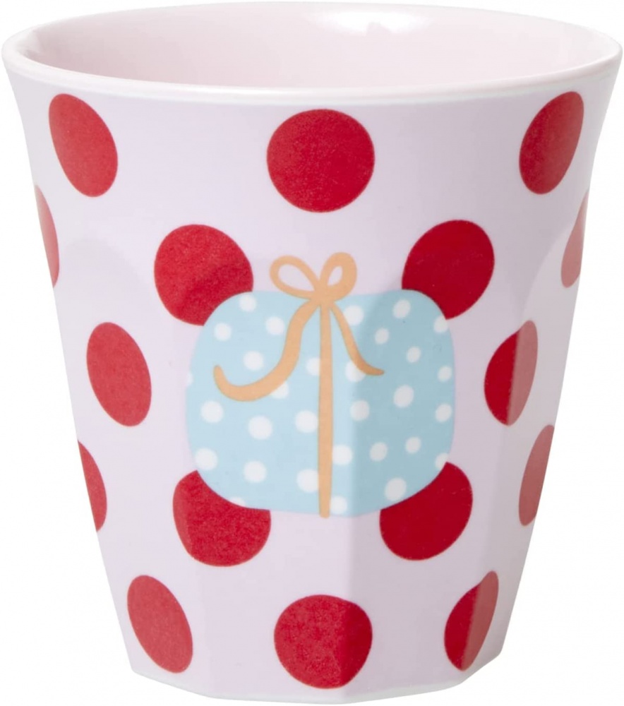 Dot & Present Print Kids Small Melamine Cup By Rice DK