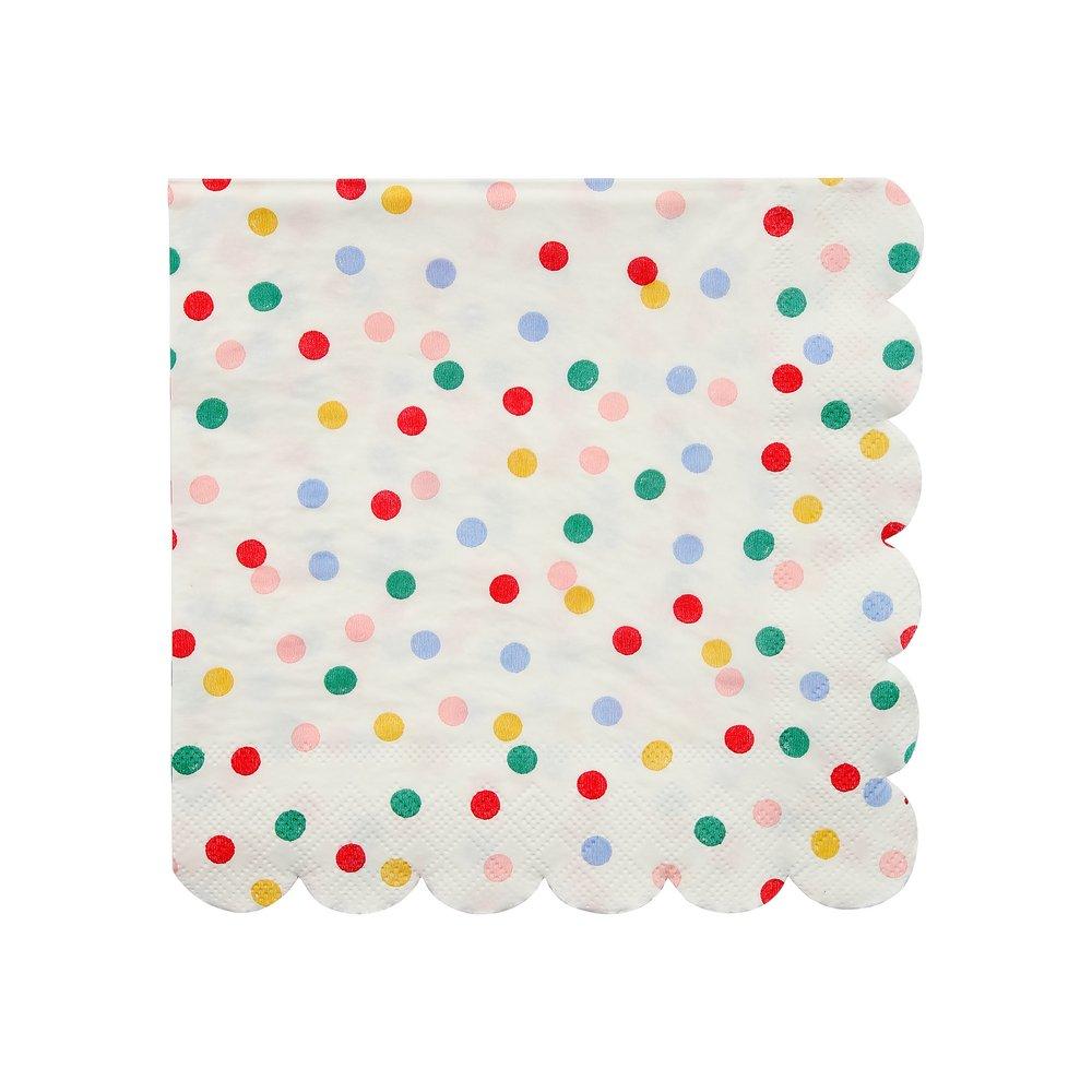 Colourful Spotty Paper Napkins Meri Meri