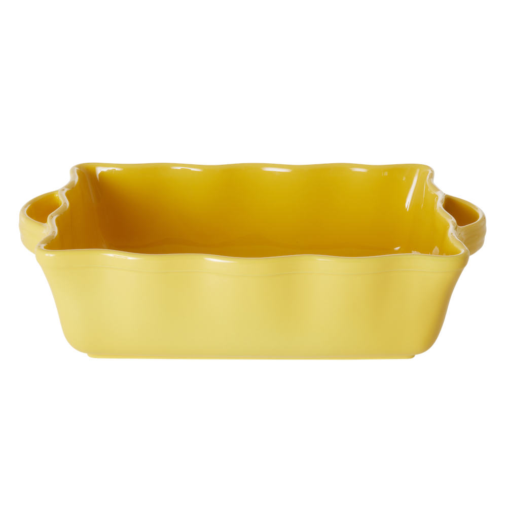 Large Stoneware Oven Dish in Yellow by Rice DK