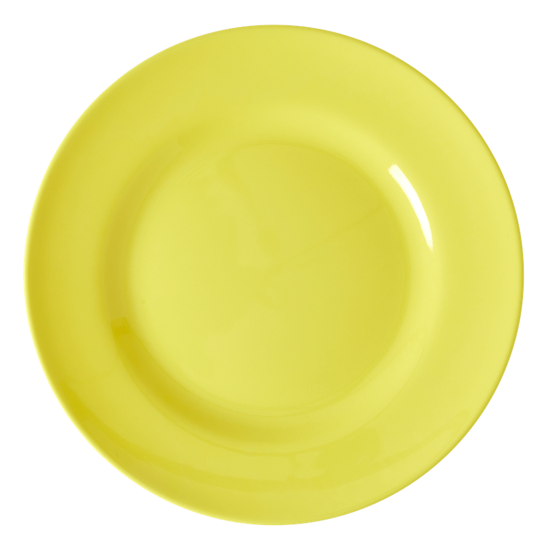 Yellow Lemon Melamine Dinner Plate Rice DK