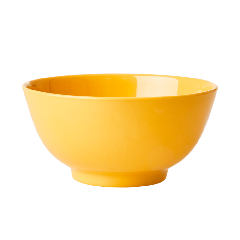 Mustard Yellow Melamine Bowl Rice DK