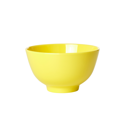 Yellow Small Melamine Bowls Rice DK Flower Me Happy Colours