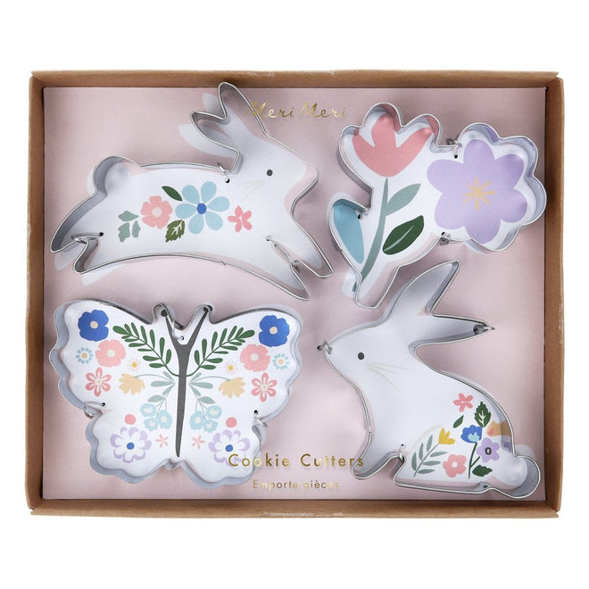 Easter Bunny Shaped Cookie Cutters By Meri Meri Vibrant Home