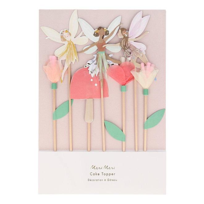 Fairy Princess Cake Toppers By Meri Meri Vibrant Home