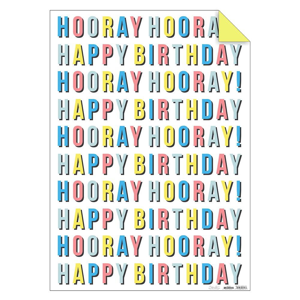 Birthday Wrapping Paper Printable