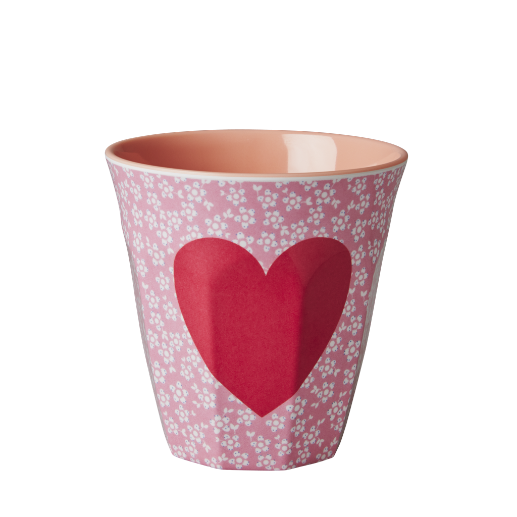 pink melamine cup heart white flowers two tone rice dk vibrant home paper cup flower basket