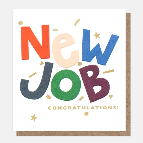 New Job Congratulations Card By Caroline Gardner Vibrant Home