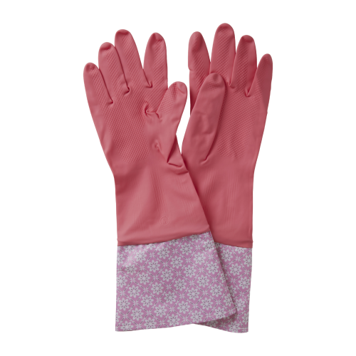 Pink Kitchen Cleaning Gloves Rice DK Vibrant Home
