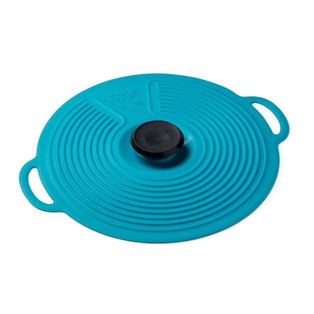 Silicone Self Sealing Lid, Large Turquoise By CKS Zeal Vibrant Home