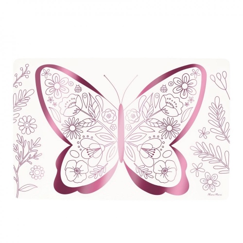 Butterflies & Flowers Colouring Placemats by Meri Meri
