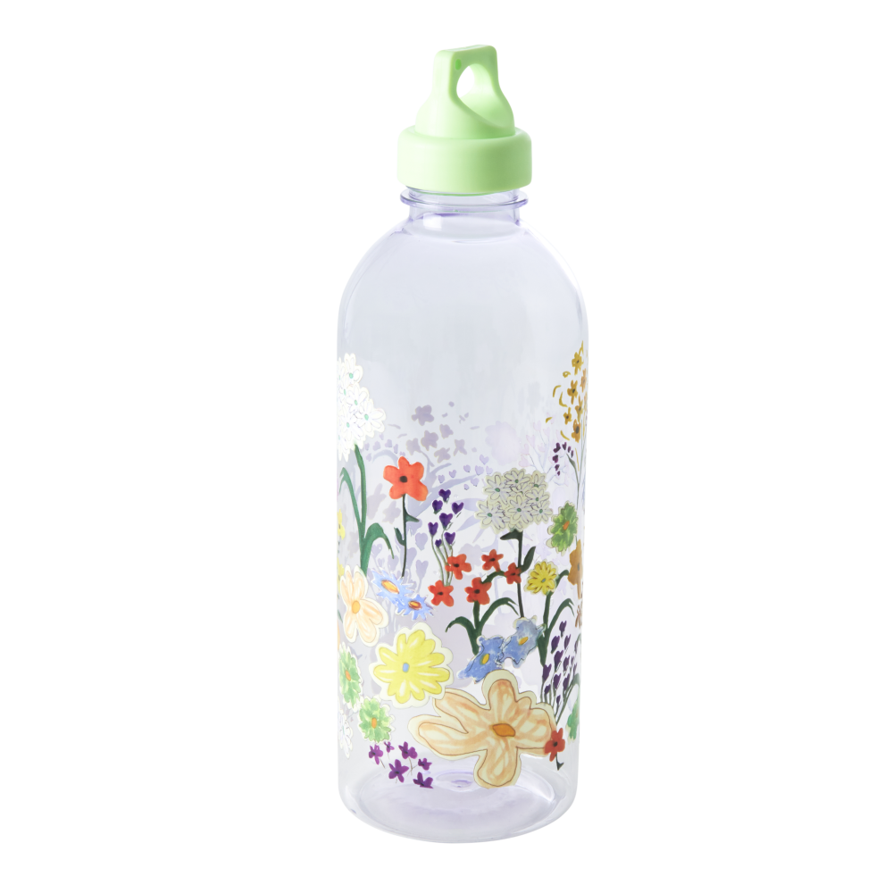 Flower Print Water Bottle 1 Litre By Rice DK