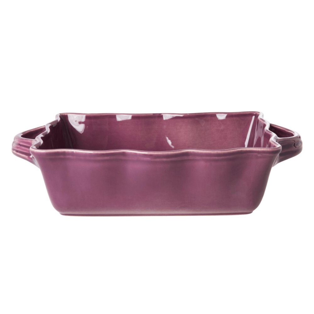 Medium Stoneware Oven Dish in Purple by Rice DK