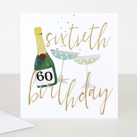 60th Birthday Card By Caroline Gardner