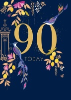 90th Birthday Card By Sara Miller London