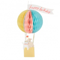 Air Balloon Birthday Card By Meri Meri