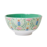 Christmas Angel Print Melamine Bowl Rice DK