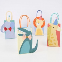 Animal Parade Set of 8 Party Or Gift Bags By Meri Meri