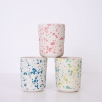 Bamboo Cups Speckled Print Set of 6 By Meri Meri