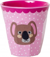 Bear Print Kids Small Melamine Cup By Rice DK