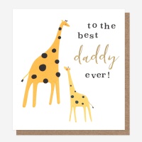 Best Daddy Ever Card By Caroline Gardner