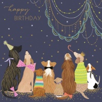 Dog Birthday Card By Sara Miller London