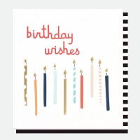 Birthday Candles Card By Caroline Gardner