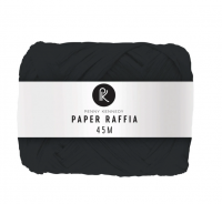 Black Paper Raffia Ribbon By Penny Kennedy