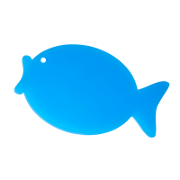 Blue Fish Shaped Chopping Board By Rice DK