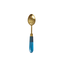 Blue Spoon Brass Look Resin Handle By Rice
