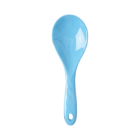 Melamine Salad Spoon in Blue By Rice
