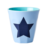 Blue Melamine Cup with Star Rice DK