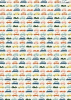 Colourful Car Print Wrapping Paper