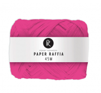 Cerise Pink Paper Raffia Ribbon By Penny Kennedy