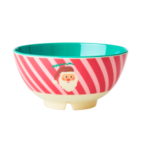 Christmas Santa Print Melamine Bowl Rice DK