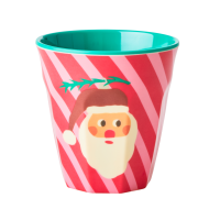 Christmas Santa Print Melamine Cup By Rice DK