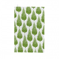 Christmas Tree Print Tea Towel Thornback & Peel