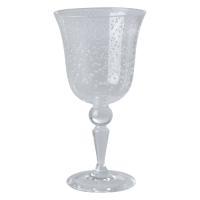 Clear Bubble Design Acrylic Wine Glass By Rice