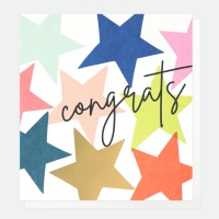 Congratulations Star Card By Caroline Gardner