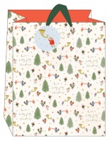 Cosy Christmas Print Extra Large Gift Bag By The Art File