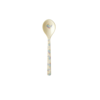 Cream Fish Print Melamine Teaspoon By Rice DK