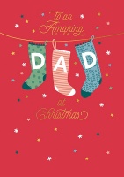 Dad Christmas Card By The Art File