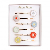 Daisy Enamel Hair Slides Meri Meri