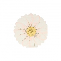 Daisy Shape Paper Napkins By Meri Meri